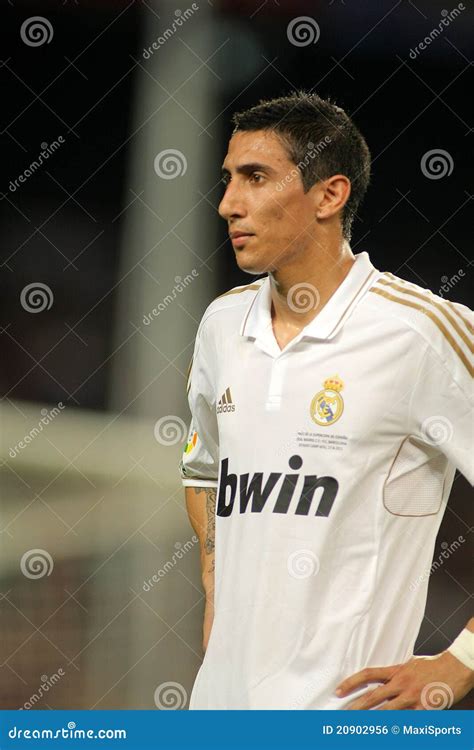 Di Maria of Real Madrid editorial photo. Image of football - 20902956