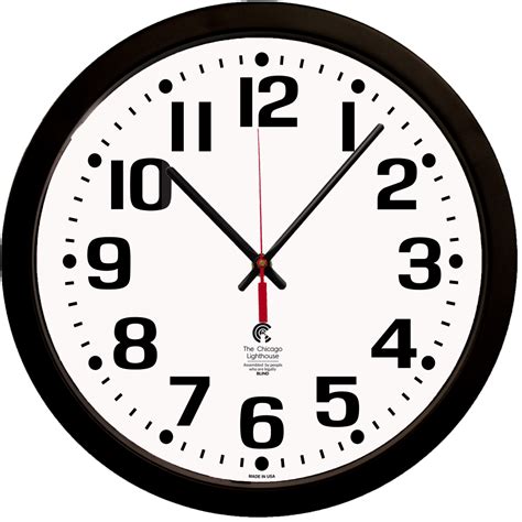 Black Contemporary Commercial Residential Quartz Movement Wall Clock