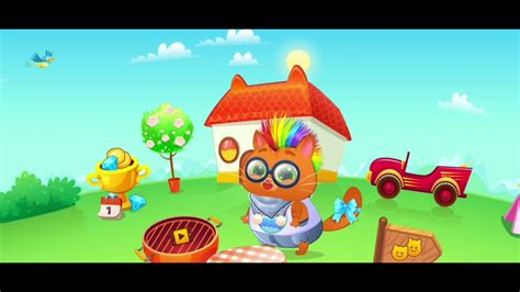 Play Fun Pet Care Bubbu My Virtual Pet Fun Cute Kitten And Home