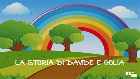 LA STORIA DI DAVIDE E GOLIA Insegnamento Biblico Per Bambini YouTube