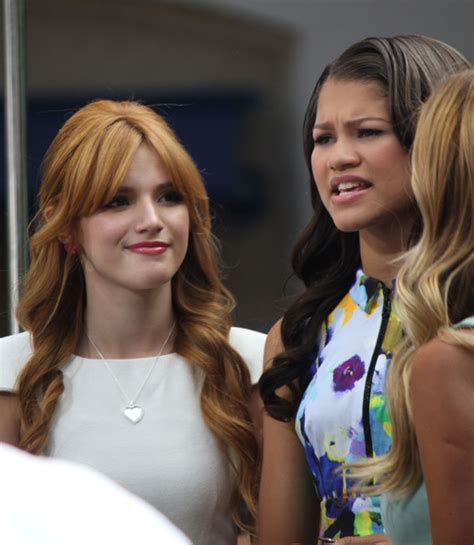 Bella Thorne and Zendaya in in Los Angeles, California 2012 - Bella Thorne and Zendaya Photo ...