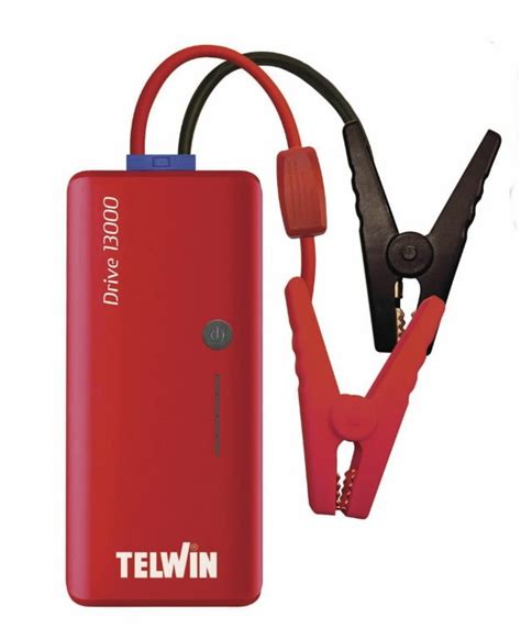 Multifunction Jump Starter Drive 13000 Li Polymer 12V Telwin Jump