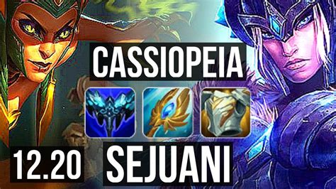 Cassiopeia Vs Sejuani Top Games M Mastery Kr