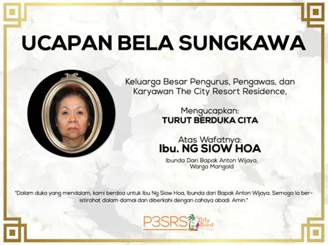 Ucapan Bela Sungkawa