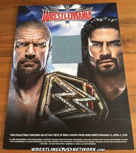 EXCLUSIVE: First Photos of WWE ‘WrestleMania 32 – Ultimate Collector’s ...