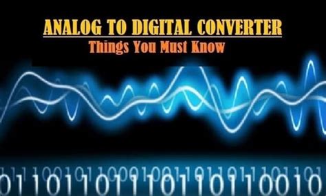 How analog to digital converter works - lasopamat