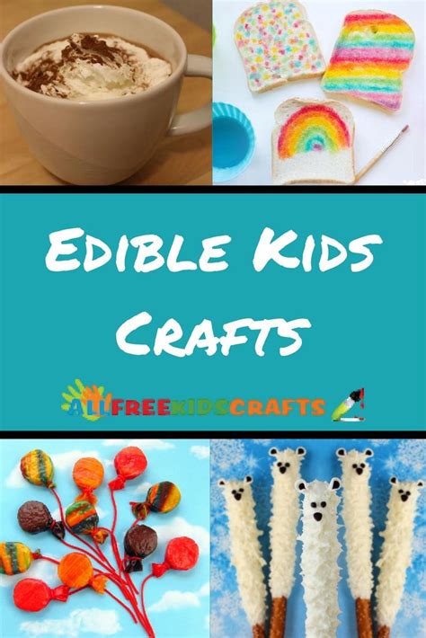 126 best Edible Crafts for Kids images on Pinterest | Edible crafts ...