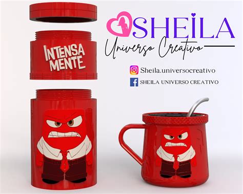 Archivo Stl Set De Mate Intensamente Inside Out 🧉 ・objeto De