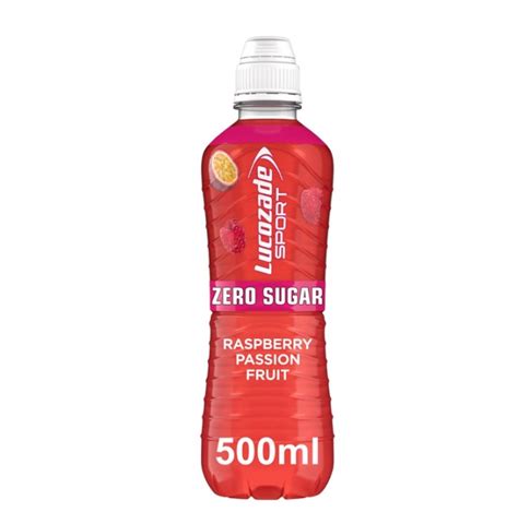 Lucozade Sport Zero Sugar Raspberry Passionfruit Lansdell Soft