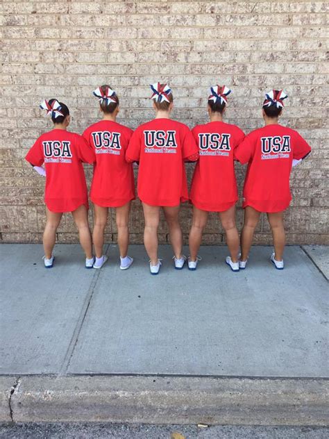 Custom T Shirts For Usa National Dance Team Gold Medalists Shirt