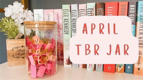 TBR Jar Picks My April TBR YouTube