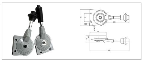 GJ1103A Excavator Hand Throttle Control Lever Control Lever Control