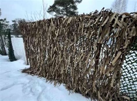 Как сделать маскировочную сеть для беседки. 7 фотографий