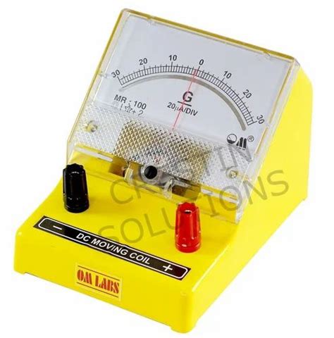 Single Analog Om Dc Galvano Meter Dimension X Inches Model Name