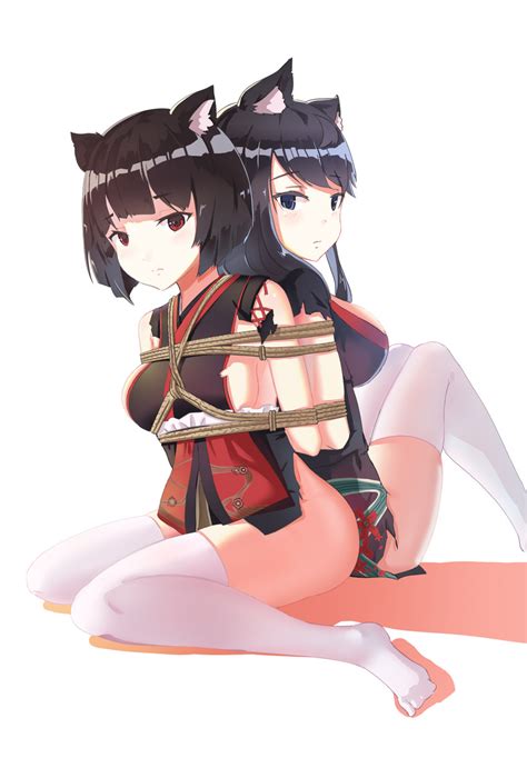 Yamashiro And Fusou Azur Lane Drawn By Gan Viking Danbooru