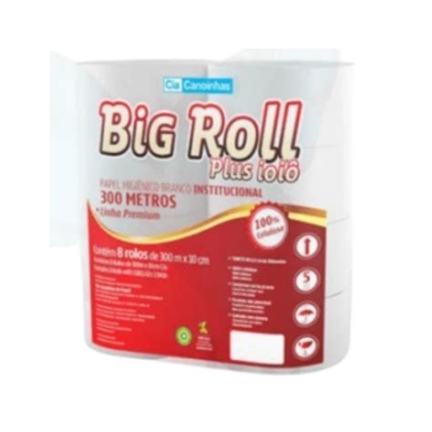 PAPEL HIGIENICO BIG ROLL 300m