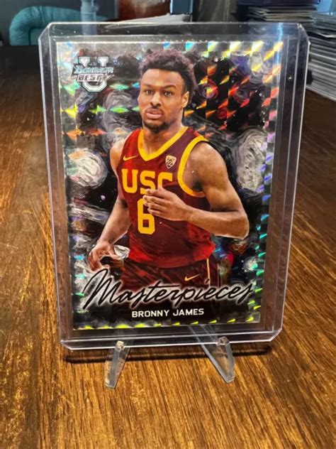 2023 24 BOWMAN S BEST U Bronny James chefs d œuvre USC EUR 14 41