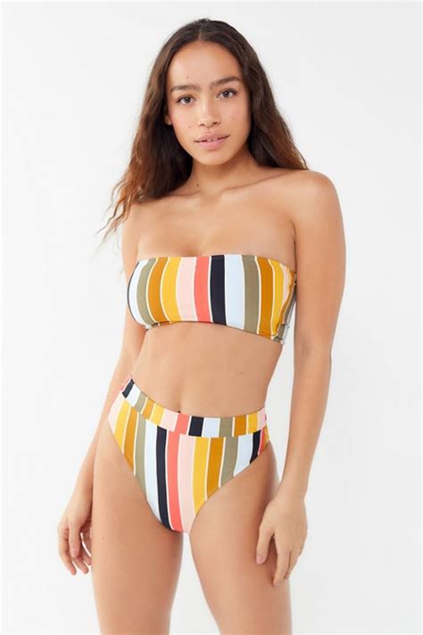 Billabong Sun Rise Sunny Bandeau Bikini Top Urban Outfitters