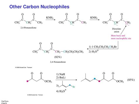 Ppt Chapter 20 Enolates Other Carbon Nucleophiles Powerpoint