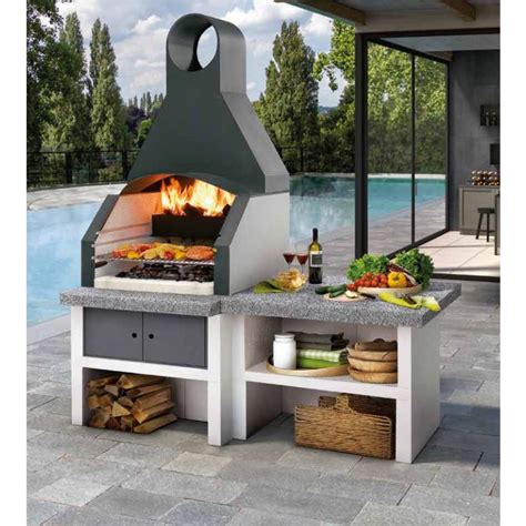 Barbecue Con Forno A Legna Palazzetti Maxime 2 Decorazioni Esterne