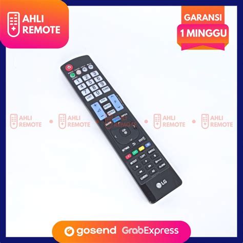 Remot Remote Tv Lg Lcd Led Plasma Portal Akb Original Asli