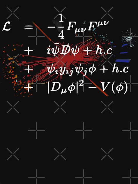 "Theoretical Physics Equations - Standard Model Higgs Boson Lagrangian ...