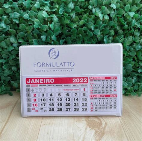 50 Calendário Pvc Grande Personalizado Brindes Nr5 Elo7