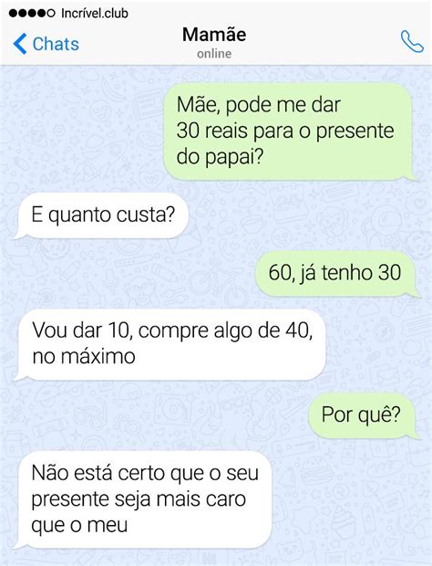 13 Mensagens de texto de pais que têm o humor na ponta da língua Incrível