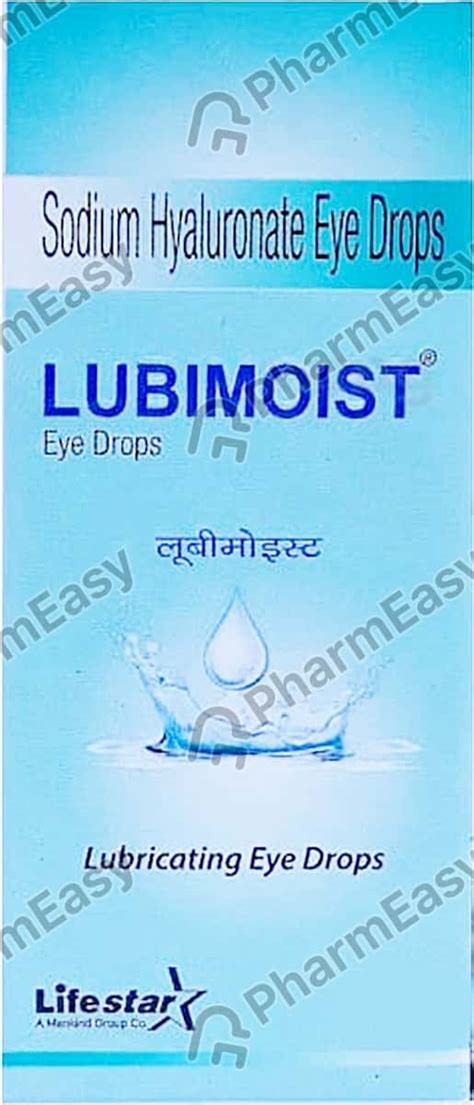 Lubimoist 0 1 W V Eye Drop 10 Uses Side Effects Price Dosage