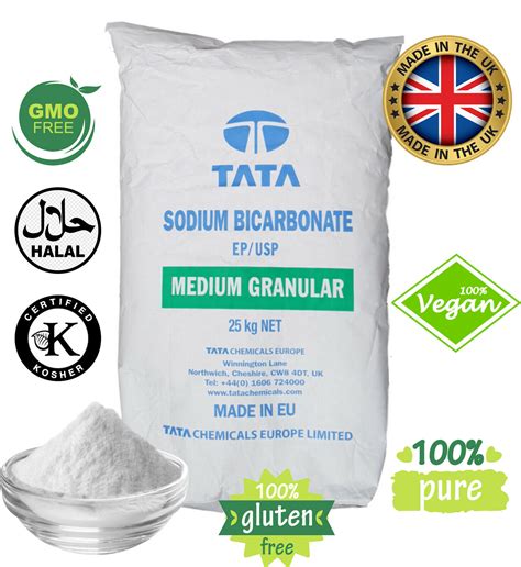 Sodium Bicarbonate Of Soda Baking Soda Powder Bicarb Food Grade