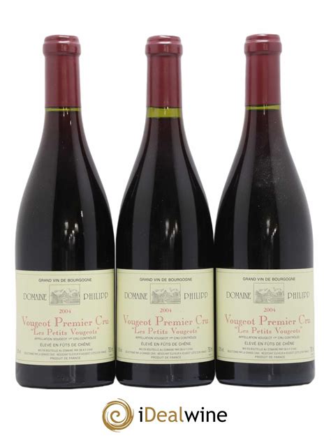 Acheter Vougeot Er Cru Les Petits Vougeots Domaine Philipp Lot