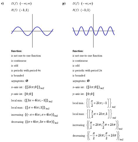 Answers To Math Exercises Math Problems Trigonometric Functions