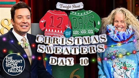 Days Of Christmas Sweaters Day The Tonight Show Starring