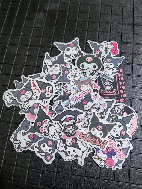 Kuromi Matte Stickers | Lazada PH