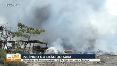 Jornal Liberal 1ª Edição Moradores do bairro do Aurá convivem há 3