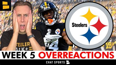 Time To Panic In Pittsburgh Top Steelers Overreactions After Week