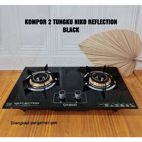 Jual Kompor Tanam Niko Reflection Black Series 2 Tungku Dan 3 Tungku