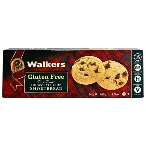 Walkers Shortbread Gluten Free Chocolate Chip Shortbread 49 Oz