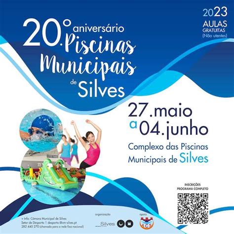 Silves Piscinas Municipais Assinalam 20º Aniversário Com Programa Especial De Atividades