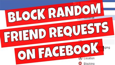 How To Stop Getting Random Friend Requests From Strangers On Facebook Youtube