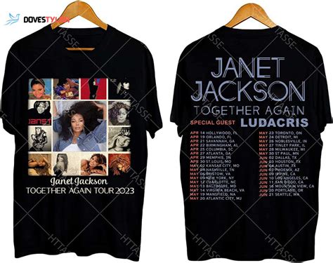 Janet Jackson Together Again Tour Shirt Janet Jackson Shirt