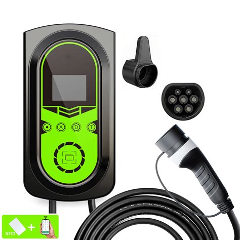 Buy Ev Charger App Wifi Control A Evse Wallbox Electric Car Charging