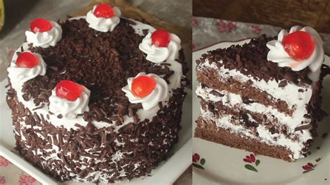 Bakery Style Black Forest Cake Recipe By Chef Hafsa YouTube