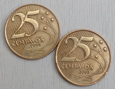 Essas 3 MOEDAS de 25 CENTAVOS podem valer R 845 00 Notícias