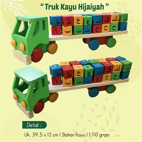 Jual Mainan Edukasi Balok Kayu Anak Alat Peraga Edukasi Untuk Anak Tk