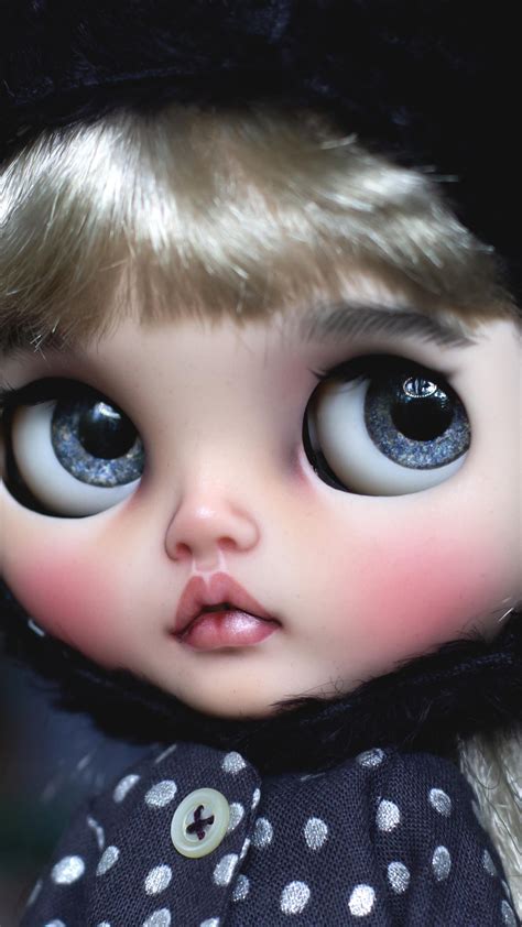 Blythe Doll Wallpaper 4K Winter Innocent Adorable 5K