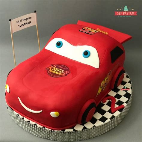 Im Ek Mcqueen Araba Pastas Im Ek Mcqueen Araba Pasta Sipari I