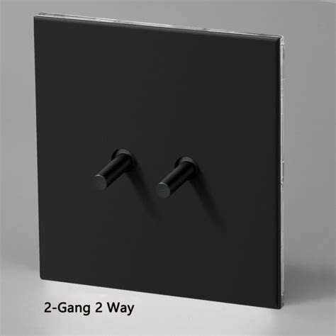 Gang Way Switch Panneau Mural En Acier Inoxydable Interrupteur