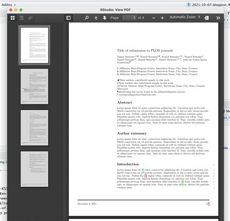 How To Adapt Any Latex Template For Use With R Markdown In Four Steps