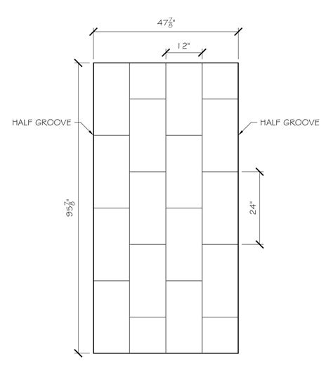 Marlite Symmetrix Subway Tile Board Commercial Wall Panels